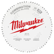 Milwaukee
        
        Saw Blade - Milwaukee 12 in. 60T Combination Circular Saw Blade, 48-40-1222