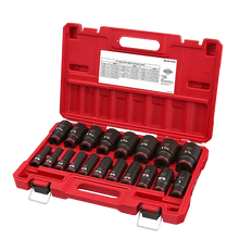 Milwaukee
        
        Socket Set - Milwaukee 19PC SHOCKWAVE Impact Duty™ 1/2" Drive SAE Deep 6 Point Socket Set, 49-66-7012
