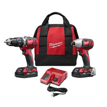 Milwaukee
        
        Combo Kit - Milwaukee M18™ Cordless LITHIUM-ION 2-Tool Combo Kit, 2697-22CT