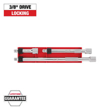 Milwaukee
        
        Socket Extension Set - Milwaukee 3pc 3/8” Drive Locking Extension Set, 48-22-9361
