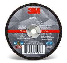 3M Canada
        
        Cut-Off Wheel - 3M Silver Type 1 (Flat) Wheel, Various Sizes