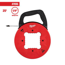 Milwaukee
        
        Fish Tape - Milwaukee 25' 1/4" Steel Fish Tapes, 48-22-4181
