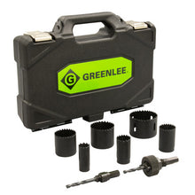 Emerson Electric Canada
        
        Hole Saw - Greenlee 9 Piece Hole Saw Set with 7/8" to 2 1/2" Saws, 830