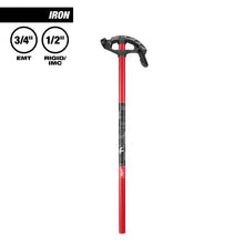 Milwaukee
        
        Pipe Bender - Milwaukee Iron 3/4" EMT, 1/2" Rigid/IMC Conduit Bender, 48-22-4081