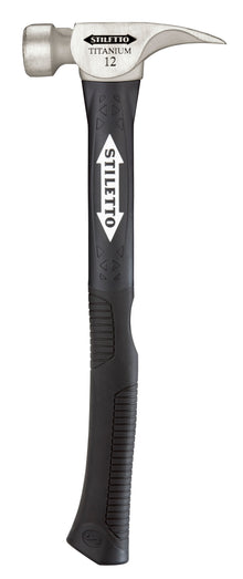 Milwaukee
        
        Hammer - Milwaukee 12 oz Titanium Smooth Face Hammer with 18 in. Hybrid Fiberglass Handle, TI12SC-F