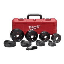 Milwaukee
        
        Knockout Punch Set - Milwaukee® EXACT™ 2-1/2" to 4" Knockout Set, 49-16-2695