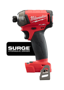Milwaukee
        
        Hydraulic Driver - Milwaukee M18 FUEL 18 Volt Lithium-Ion Brushless Cordless SURGE 1/4 in. Hex Hydraulic Driver (Tool Only), 2760-20