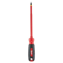 Milwaukee
        
        Screwdriver - Milwaukee 3/16" Cabinet - 6" 1000V Insulated Screwdriver, 48-22-2232