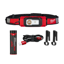 Milwaukee
        
        Headlamp - Milwaukee REDLITHIUM™ USB BEACON™ Hard Hat Light, 2116-21