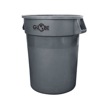 Globe Commercial Products
        
        Waste Container - Grey, Various Sizes (20, 30, 44 or 55 Gallon)
