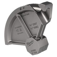 Milwaukee
        
        Conduit Bending Accessories - Milwaukee 3/4” EMT / 1/2” RMC Conduit Bending Shoe, 49-16-0034