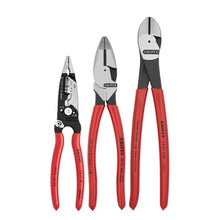 Knipex
        
        Tool Set - Knipex 3 Pc Electrical Set (Wire Strippers, Lineman's Pliers & Diagonal Cutters), 9K 00 80 158 US