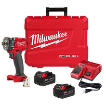 Milwaukee
        
        Impact Wrench Kit - Milwaukee M18 FUEL™ 1/2 " Compact Impact Wrench w/ Friction Ring Kit, 2855-22R