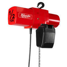 Milwaukee
        
        Chain Hoist - Milwaukee Electric 1/2 ton Chain Hoist, Various Lengths