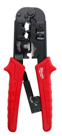 Milwaukee
        
        Crimper & Stripper - Milwaukee Ratcheting Modular Crimper & Stripper, 48-22-3076