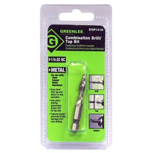 Emerson Electric Canada
        
        Drill Bits - Greenlee 1/4" 20TPI Drill/Tap Bit, DTAP1/4-20