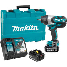 Makita
        
        Impact Wrench - Makita 1/2" Cordless High Torque Impact Wrench with Brushless Motor, DTW1002RTE