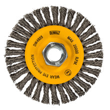 Stanley Black & Decker
        
        Wire Wheel - DeWalt 4" x 5/8"-11 HP .020 Carbon Stringer Wire Wheel, DW4937
