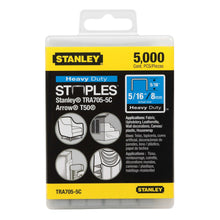 Stanley Black & Decker
        
        Staples - Stanley 5000-Piece 5/16" Heavy Duty Staples, TRA705-5C
