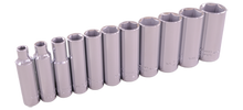 '- Gray Tools
        
        Socket Set - Gray Tools 11-Pieces, 6 Point Deep SAE 25212