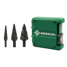 Emerson Electric Canada
        
        Step Drill Bits - Greenlee Step Bit Set #1, #4, #9, GSBSET3