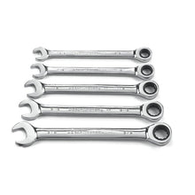 Apex Tool Canada Ltd
        
        Ratchet Set - Gearwrench 5 Piece 72-Tooth 12 Point Ratcheting Combination SAE Wrench Set, 93005