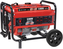 King Canada
        
        Gasoline Generator - King Canada 5100W Gasoline Generator with Wheel Kit KCG-5100G