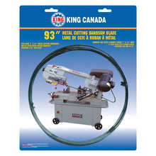 King Canada
        
        Bandsaw Blade - King Canada 93" X .032" 3/4" Metal Cutting Bandsaw Blade KBB-712-10 / KBB-712-14 / KBB-712-18