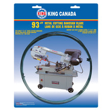 King Canada
        
        Bandsaw Blade - King Canada 93" X .032" 3/4" Bi-Metal Cutting Bandsaw Blade KBB-712-BM-610 / KBB-712-BM-1014