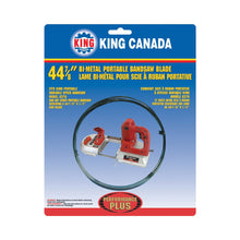King Canada
        
        Bandsaw Blade - King Canada 44-7/8" X 0.020" X 1/2" Bi-Metal Cutting Blade KBB-8376-BM-1014 / KBB-8376-BM-1418