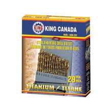King Canada
        
        Drill Bit Set - King Canada 29-Piece Titanium Coating Steel KDB-29T