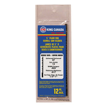 King Canada
        
        Scroll Saw Blade - King Canada 12-Pack Reverse Tooth Scroll Saw Blade KSSB-RT07 / KSSB-RT09