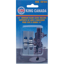 King Canada
        
        Guide Rollers - King Canada Ball Bearing Bandsaw Blade Guide Rollers KW-044