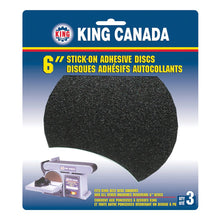 King Canada
        
        Abrasive Disc - King Canada 3 PC. 6" - Wood Sanding Disc Kit SD-6-K