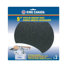 King Canada
        
        Abrasive Disc - King Canada 3 PC. 9" - Wood Sanding Disc Kit SD-9-K