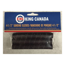King Canada
        
        Abrasive Sleeve - King Canada 3 PC. 4-1/2" X 3/4" - Wood Sanding Sleeve Kit SL-434-K