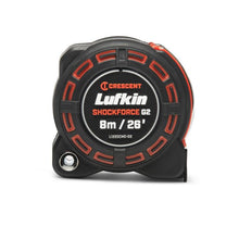 Apex Tool Canada Ltd
        
        Measuring Tape - Crescent Lufkin 1-1/4" x 8m/26' SHOCKFORCE™ G2 Tape Measure, L1225CME-02