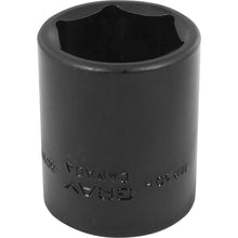 Gray Tools
        
        Socket - Gray Tools 1/2" Drive 6 Point 30 mm Metric Standard Length Socket - Impact Black Industrial Finish, MP30H