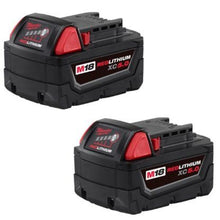 Milwaukee
        
        Battery Pack - Milwaukee M18™ REDLITHIUM™ XC5.0 Extended Capacity Battery, Various Pack Sizes, 48-11-1850 / 48-11-1852 / 48-11-1851