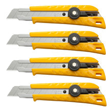 OLFA North America Inc.
        
        Utility Knife - OLFA Classic Heavy Duty Ratchet-Lock Utility Knife, 4-Pack, L-1/CP4