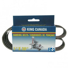 King Canada
        
        Abrasive Belt Kit - King Canada 3 PC. 1" X 30" - Wood Sanding Belt Kit SB-130-K