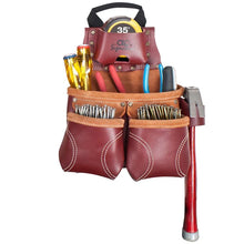 Kuny's
        
        Tool Bag - Kuny's Construction Worker's Heavy Duty Leather Nail & Tool Bag – 10 Pockets, 21428