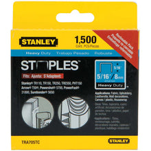 Stanley Black & Decker
        
        Staples - Stanley Black & Decker Heavy Duty 5/16 (1500 Pack), TRA705TCS