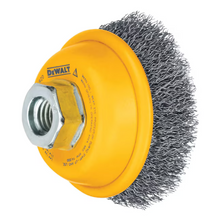 Stanley Black & Decker
        
        Wire Brush - Dewalt 3" x 5/8"-11 HP .014 Carbon Crimp Wire Cup Brush, DW4910