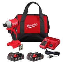 Milwaukee
        
        Impact Driver Kit - Milwaukee M18™ Compact Brushless 1/4" Hex Impact Driver Kit, 3650-22CT