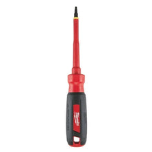Milwaukee
        
        Screwdriver - Milwaukee Square 4" 1000V Insulated Screwdriver, 48-22-2252