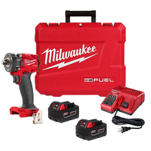 Milwaukee
        
        Impact Wrench Kit - Milwaukee M18 FUEL™ 1/2 " Compact Impact Wrench w/ Pin Detent Kit, 2855P-22R