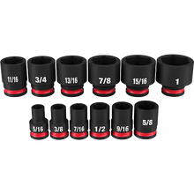 Milwaukee
        
        Socket Set - Milwaukee 12PCSHOCKWAVE Impact Duty™ 3/8" Drive SAE Standard 6 Point Socket Set, 49-66-7005