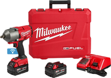 Milwaukee
        
        Impact Wrench Kit - Milwaukee M18 FUEL™ w/ ONE-KEY™ High Torque Impact Wrench 1/2" Pin Detent Kit, 2862-22