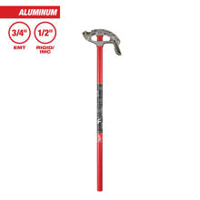 Milwaukee
        
        Pipe Bender - Milwaukee Aluminum 3/4" EMT, 1/2" Rigid/IMC Conduit Pipe Bender, 48-22-4071